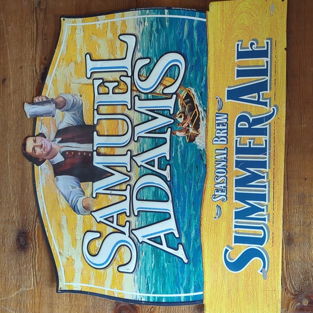 Metal sign
